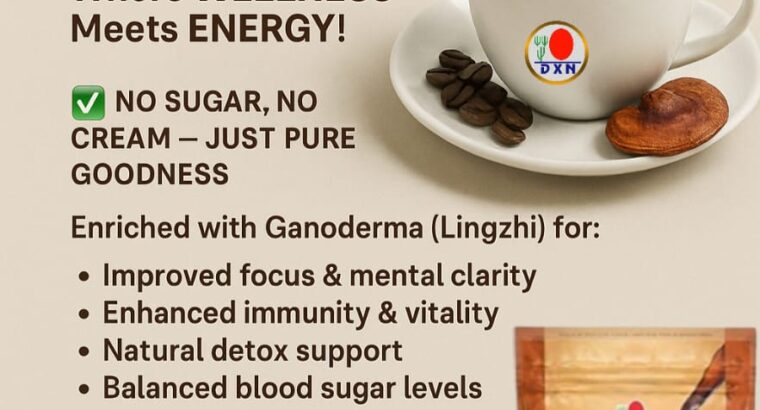 DXN LINGZHI BLACK COFFEE